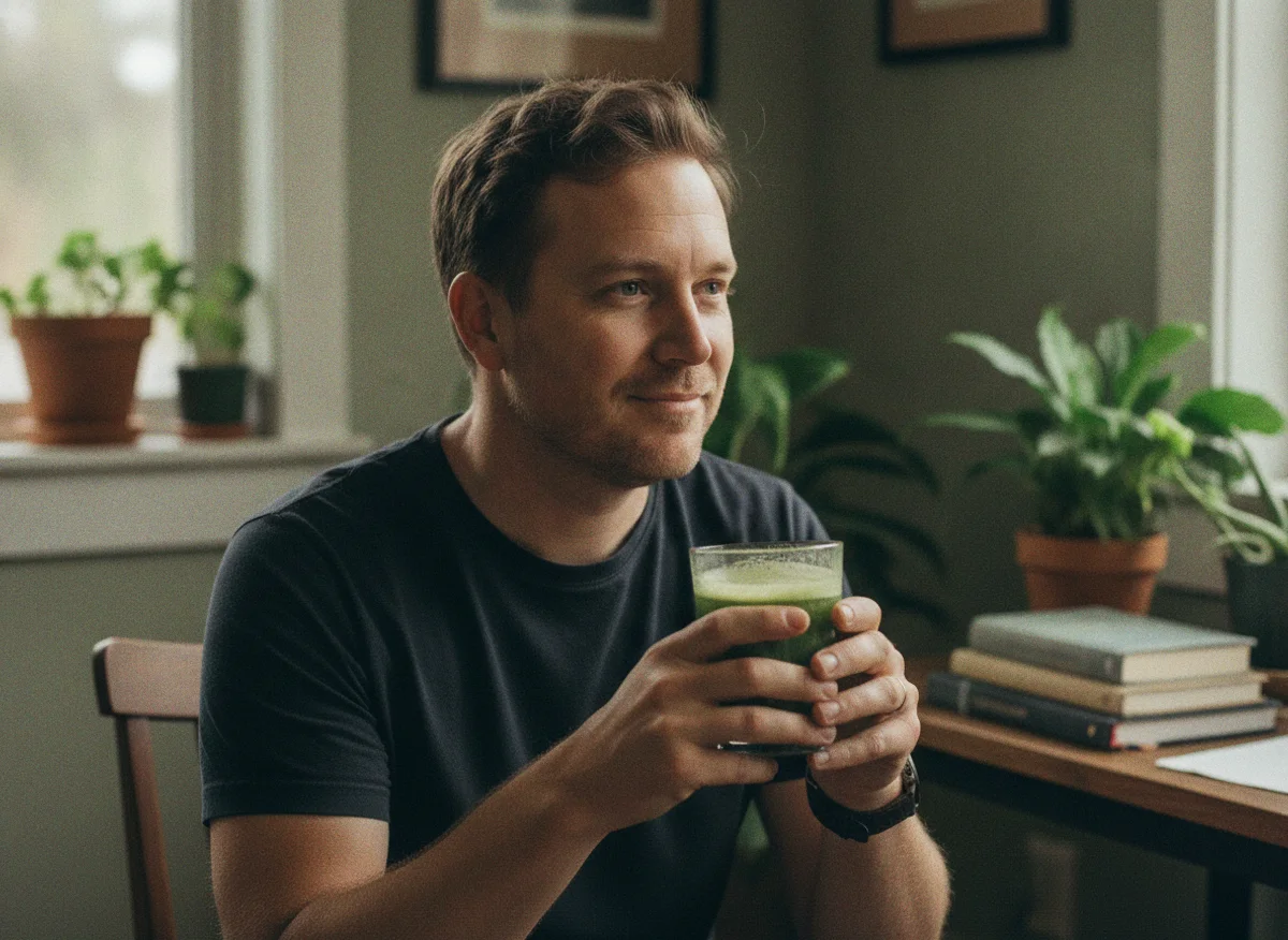 A man focused on gut & immunity