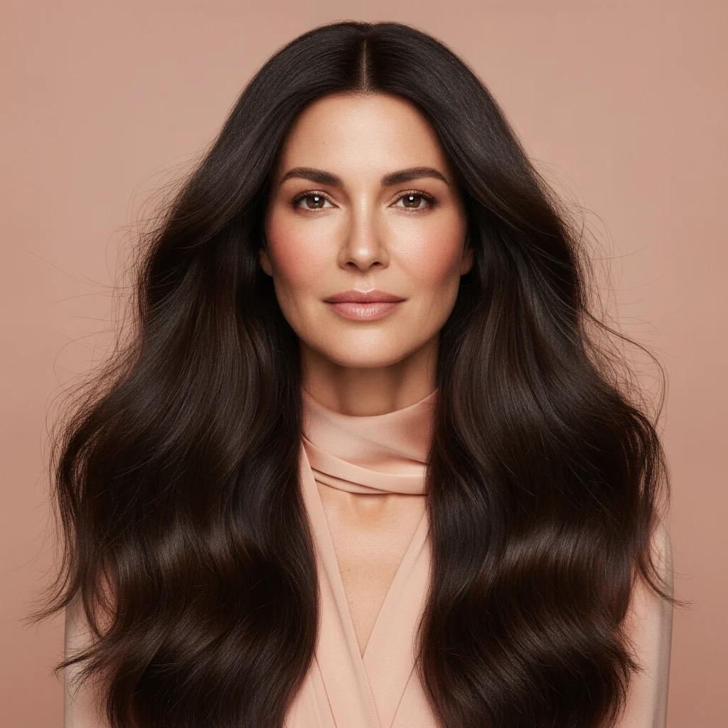 A person on better hair & skin care